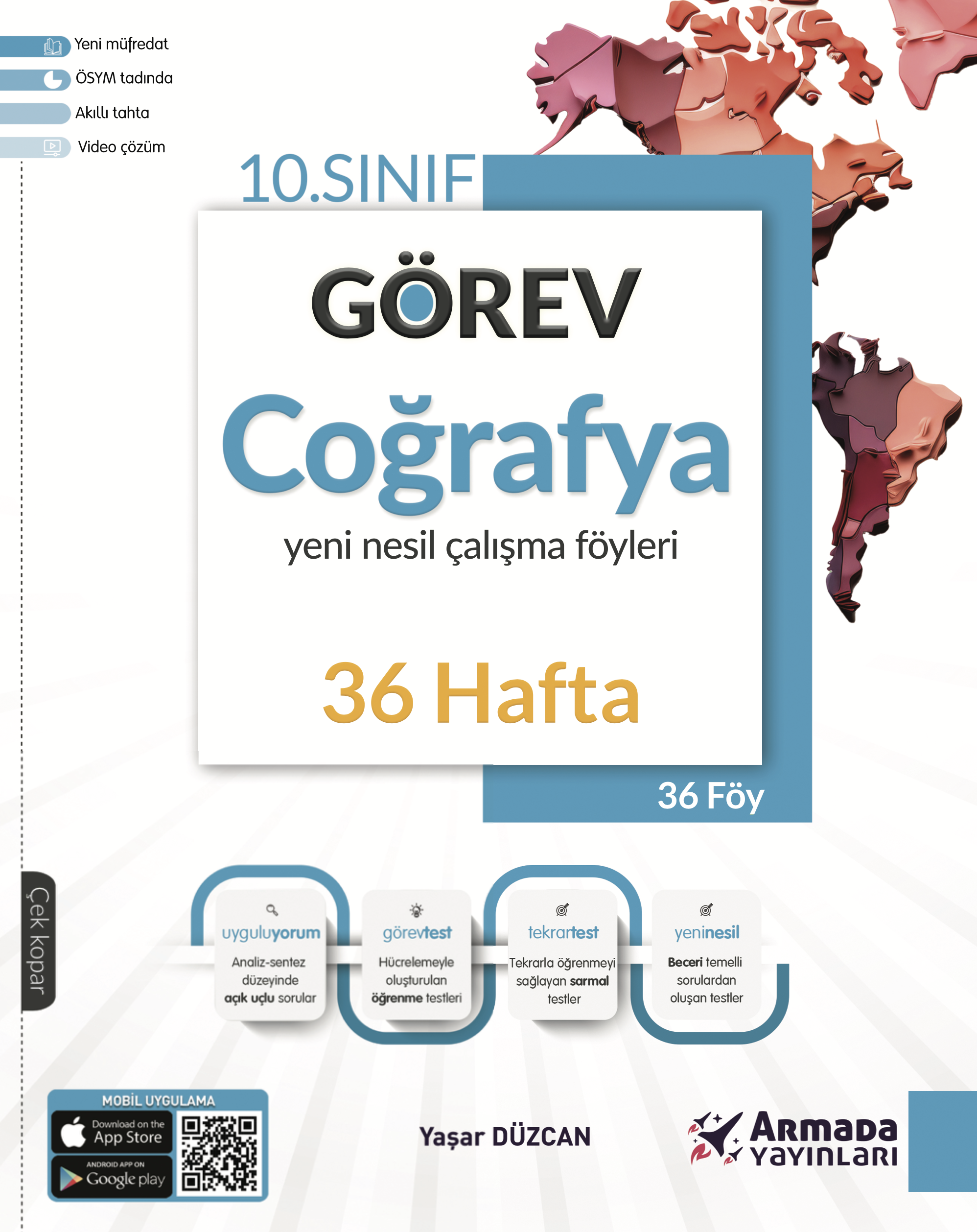 10. SINIF GÖREV COĞRAFYA  YENİ NESİL ÇALIŞMA FÖYLERİ